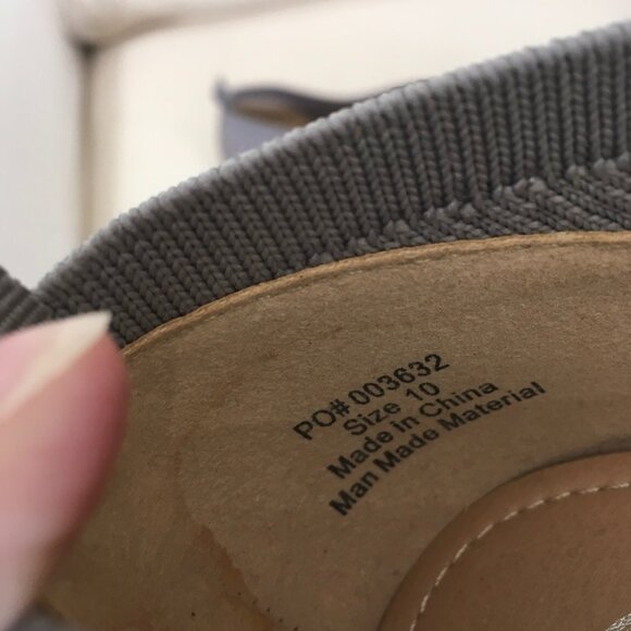 Journee Collection Tru Comfort Gray Jersie Dress Flats - Picture 5 of 6